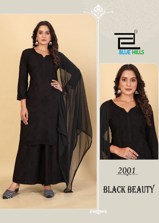 Black Beauty by Riwaj Fashions – 3 Piece Set