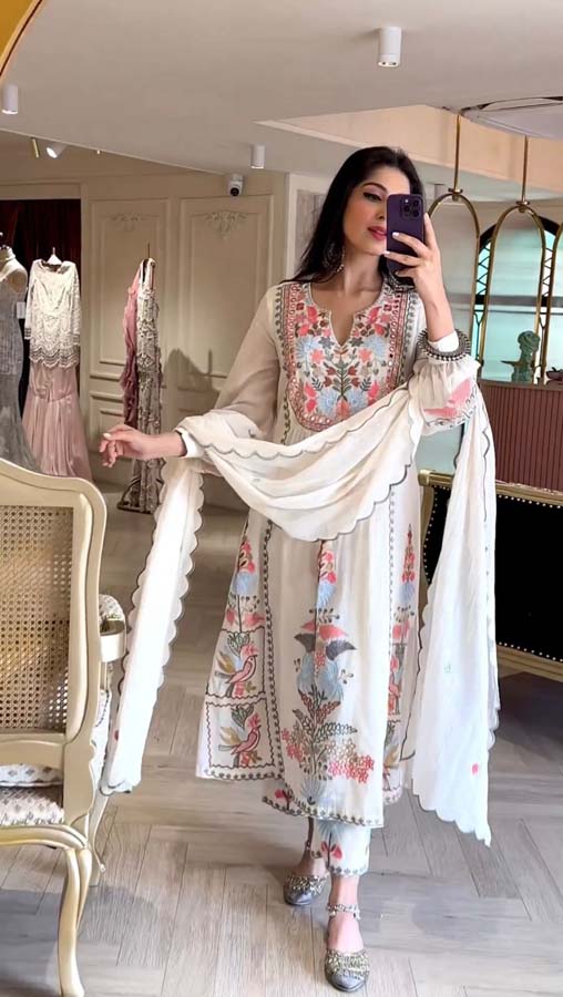 Royal Elegance – Designer Embroidered Palazzo Set