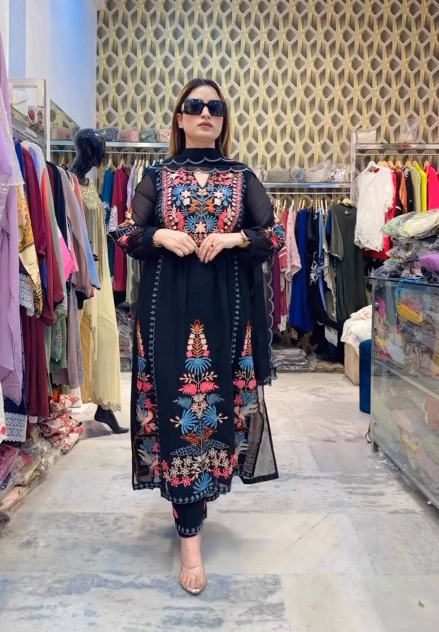 Royal Elegance – Designer Embroidered Palazzo Set