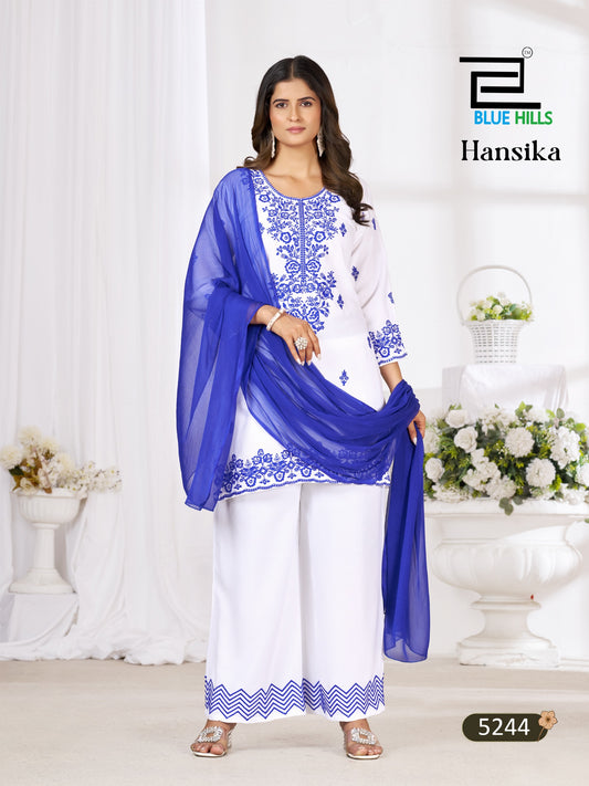 Hansika by Riwaj Fashions – 3 Piece Thread Work Set