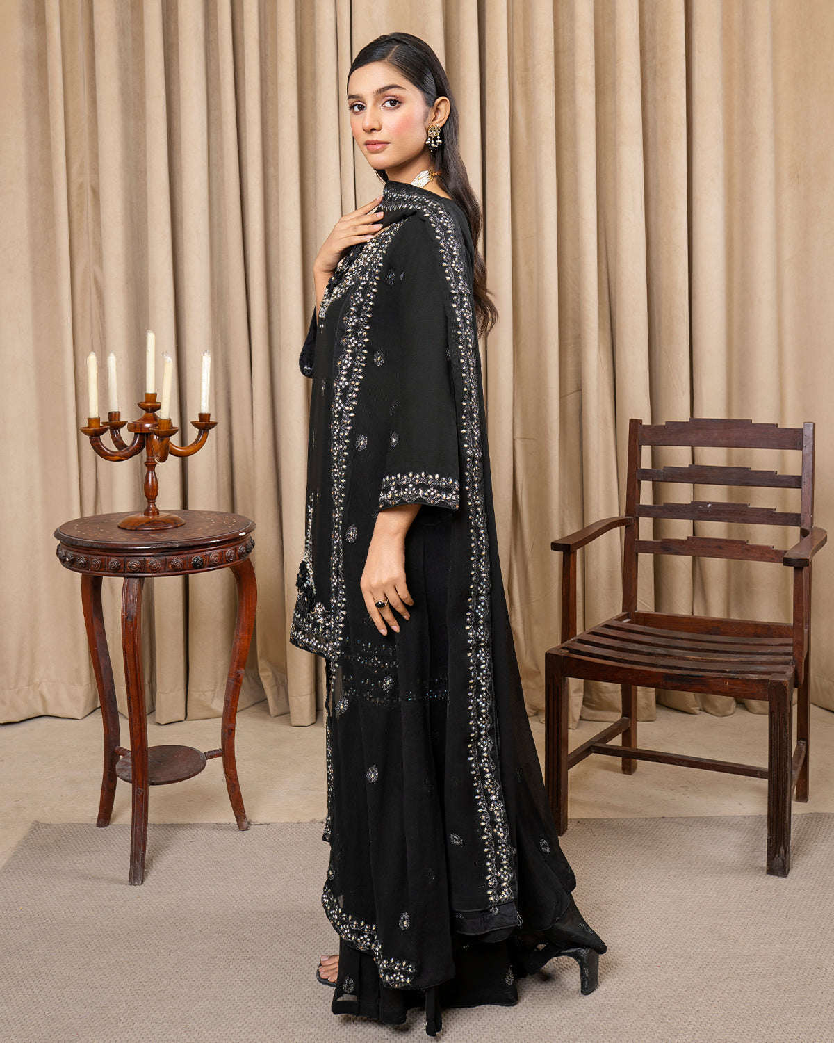 Nazakat Libas Black by Riwaj Fashions
