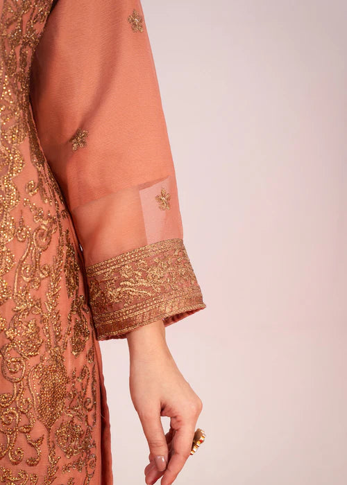 Koh Noor Peach by Riwaj Fashions