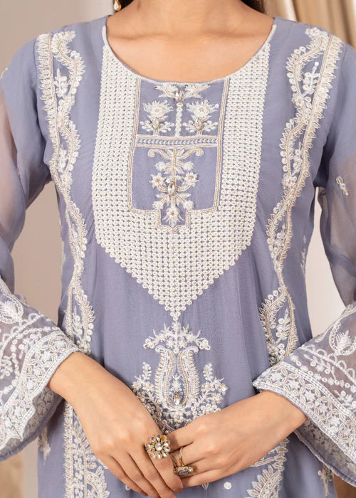 Gul-e-Fiza Embroidered Kurta Set by Riwaj Fashions