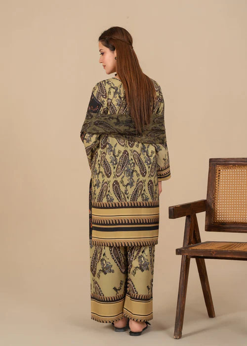 Zohra Crepe Silk Coord Set
