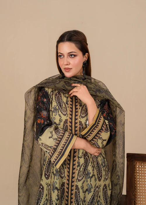 Zohra Crepe Silk Coord Set