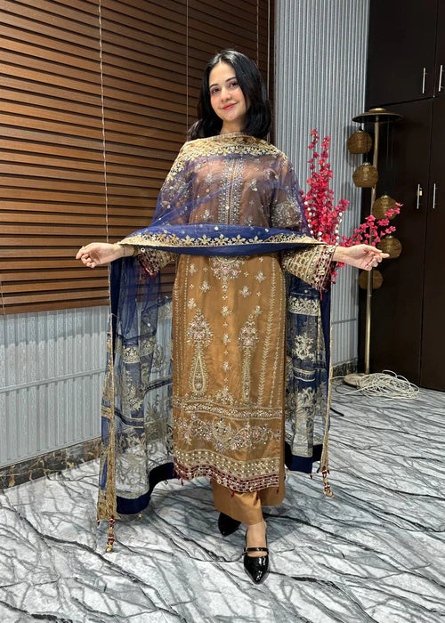 Anchal Long Shirt by Riwaj Fashions