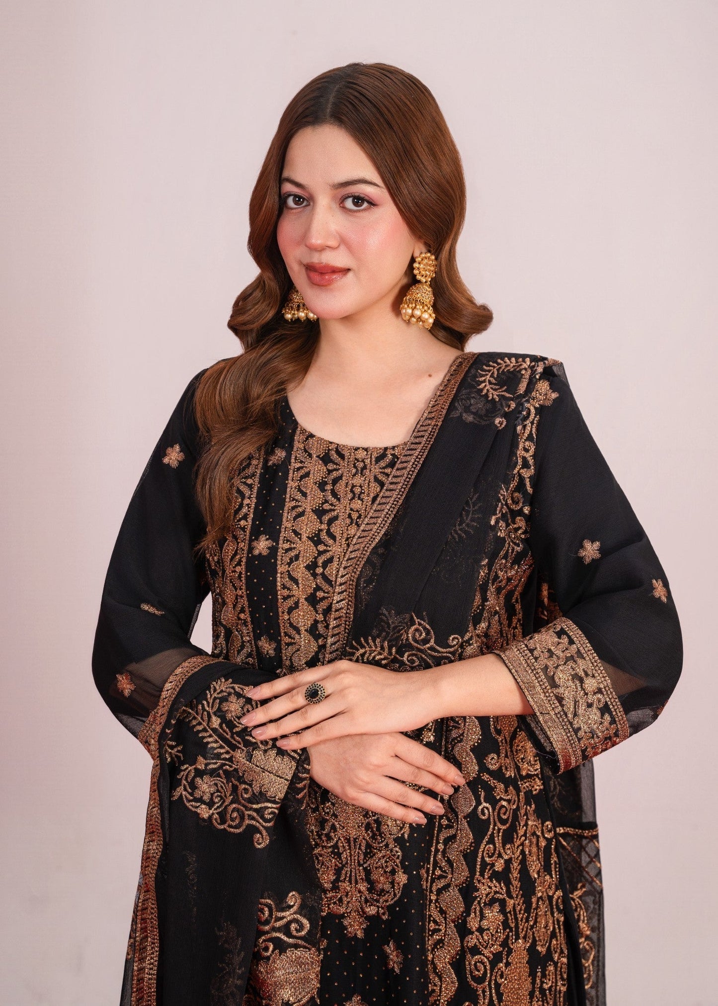 Koh Noor Black by Riwaj Fashions