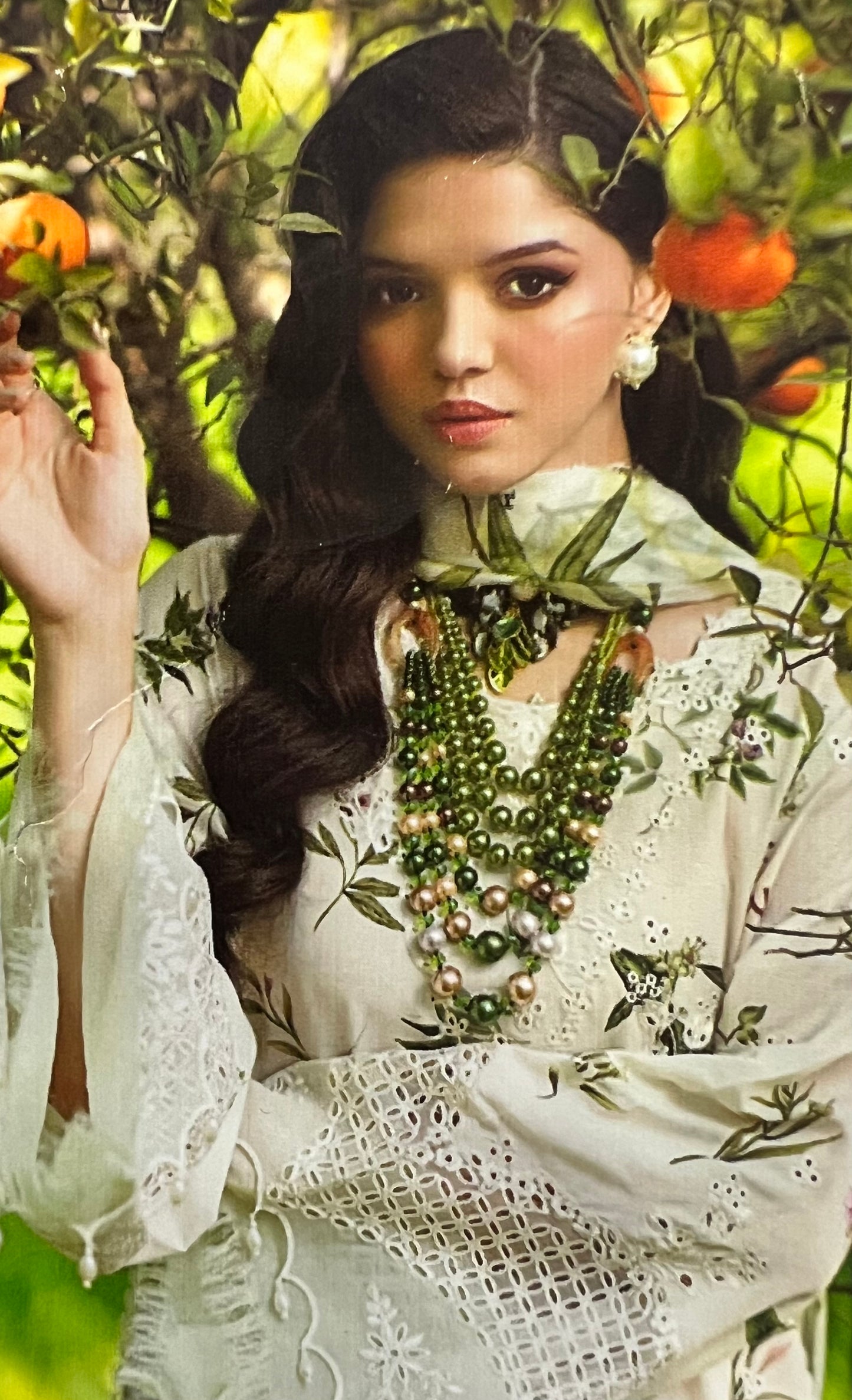 Haya-e-Bahar – Afrozeh Inspired 3PC Floral Cotton Set
