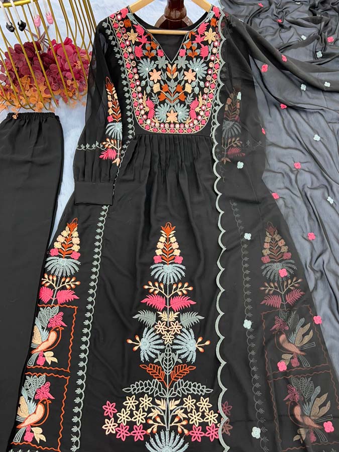 Royal Elegance – Designer Embroidered Palazzo Set