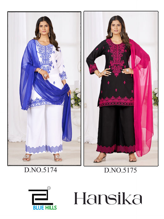 Hansika by Riwaj Fashions – 3 Piece Thread Work Set