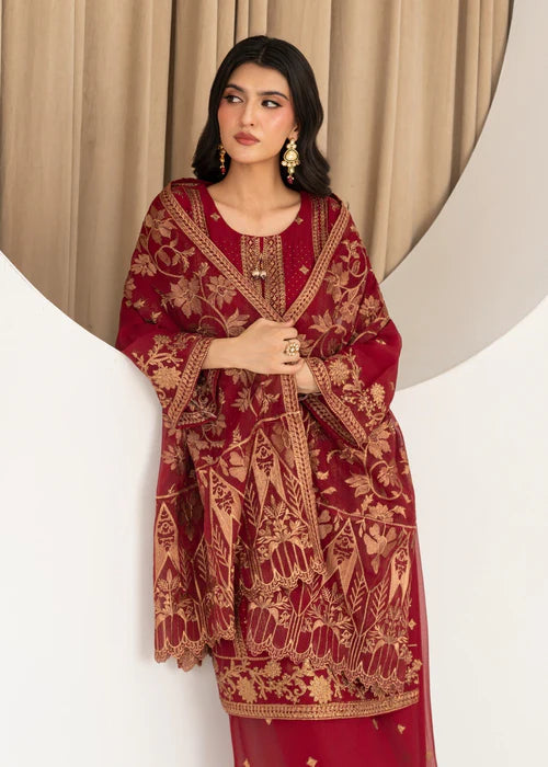 Heer Rani Maroon by Riwaj Fashions