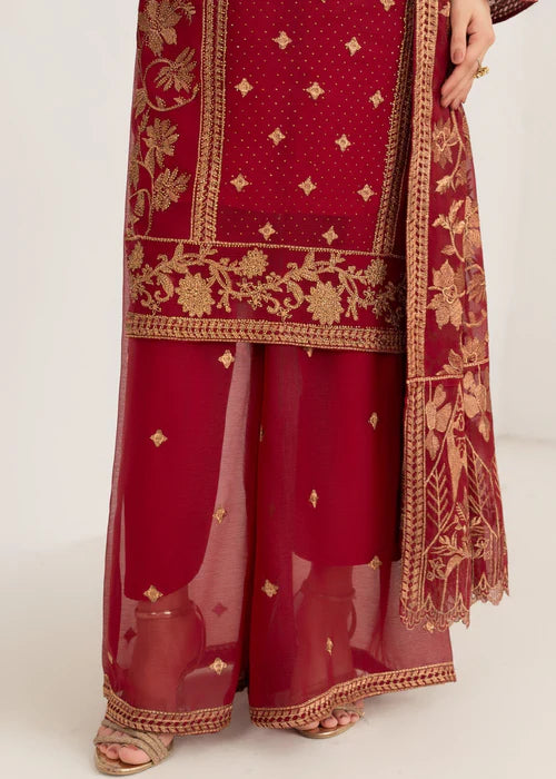 Heer Rani Maroon by Riwaj Fashions