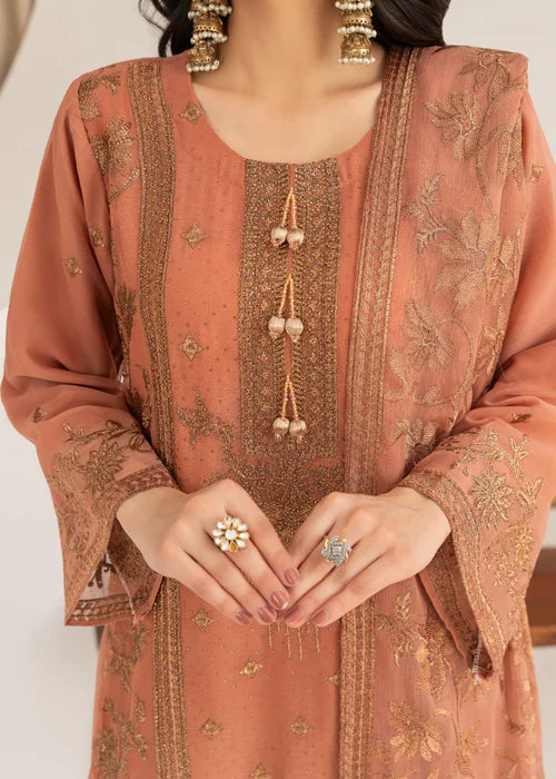 Heer Rani Peach by Riwaj Fashions