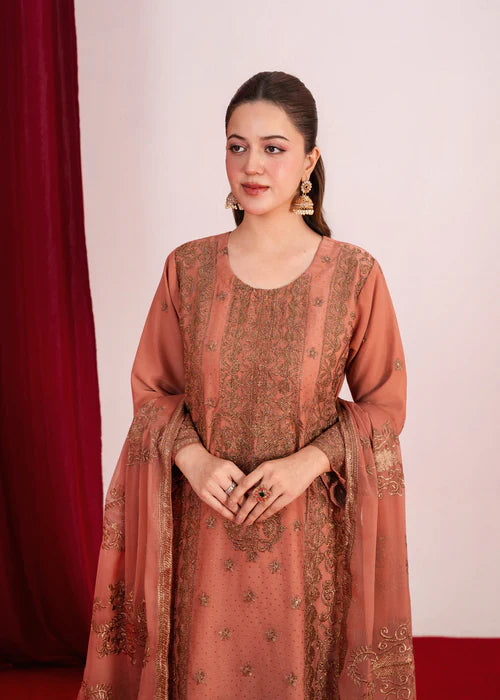 Koh Noor Peach by Riwaj Fashions