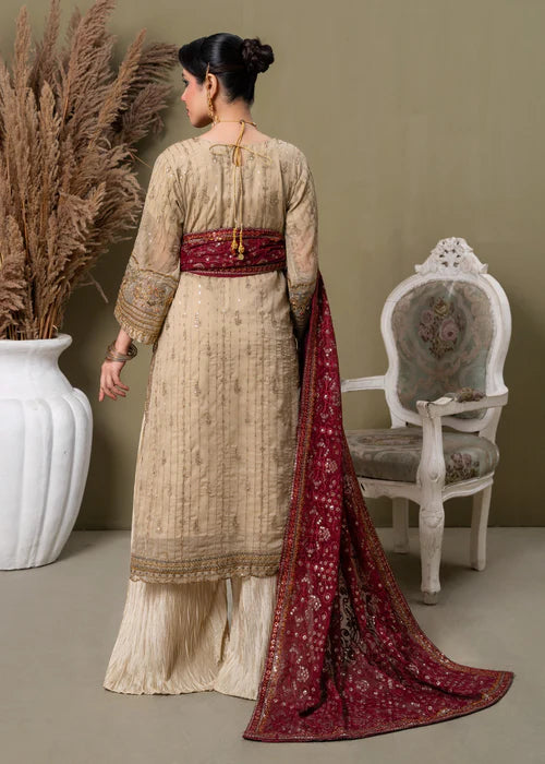 Liyana Noor Beige by Riwaj Fashions
