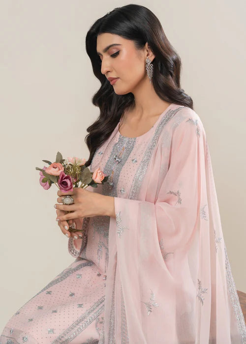 Heer Rani Baby Pink by Riwaj Fashions