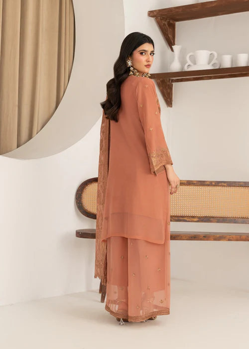 Heer Rani Peach by Riwaj Fashions